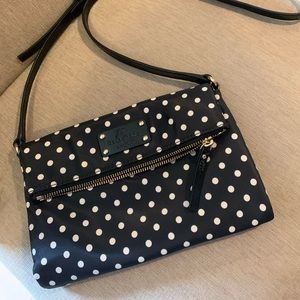 Kate Spade Nylon Aleah Polka Dot Crossbody
